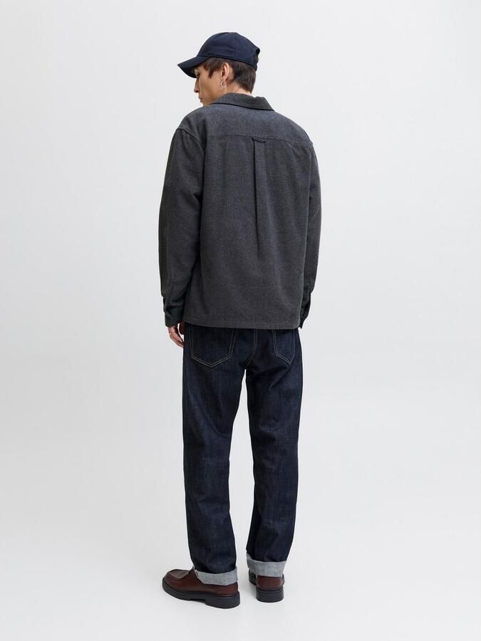 Jack & Jones Overhemd met lange mouwen JJEPERFECT MELANGE OVERSHIRT LS SN - Foto 3