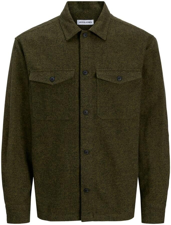 Jack & Jones Overhemd met lange mouwen JJEPERFECT MELANGE OVERSHIRT LS SN - Foto 2