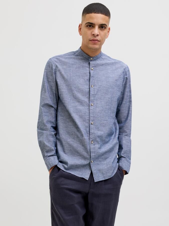 Jack & Jones Overhemd met lange mouwen JJESUMMER BAND SHIRT LS SN - Foto 7