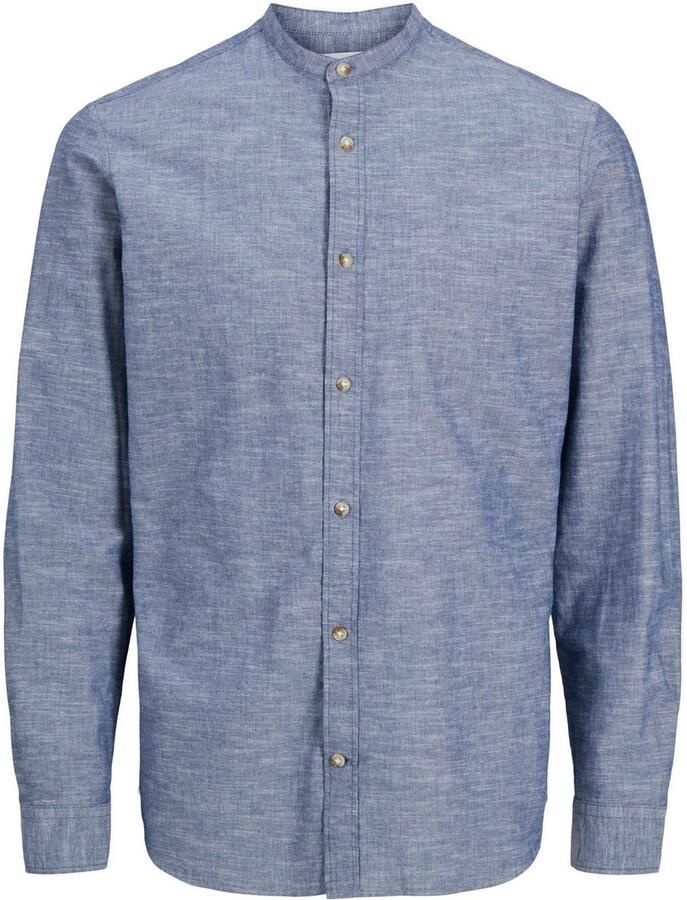 Jack & Jones Overhemd met lange mouwen JJESUMMER BAND SHIRT LS SN