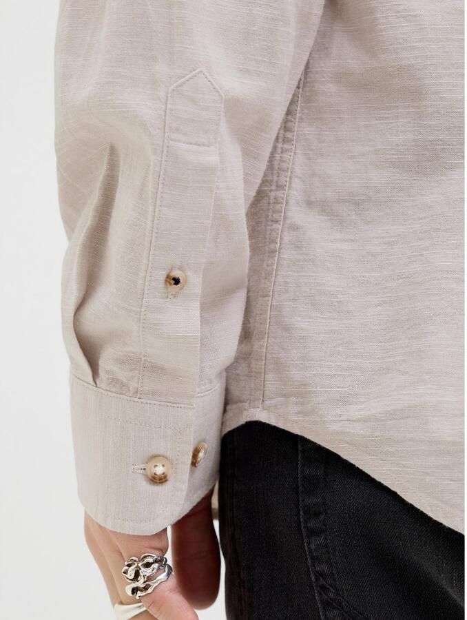 Jack & Jones Overhemd met lange mouwen JJESUMMER BAND SHIRT LS SN - Foto 3