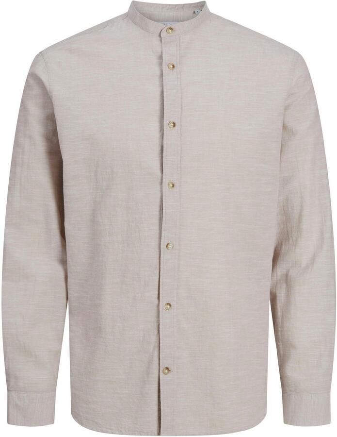 Jack & Jones Overhemd met lange mouwen JJESUMMER BAND SHIRT LS SN