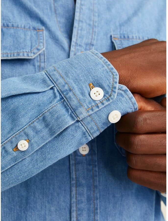 Jack & Jones Overhemd met lange mouwen JJETRAVIS SHIRT LS NOOS