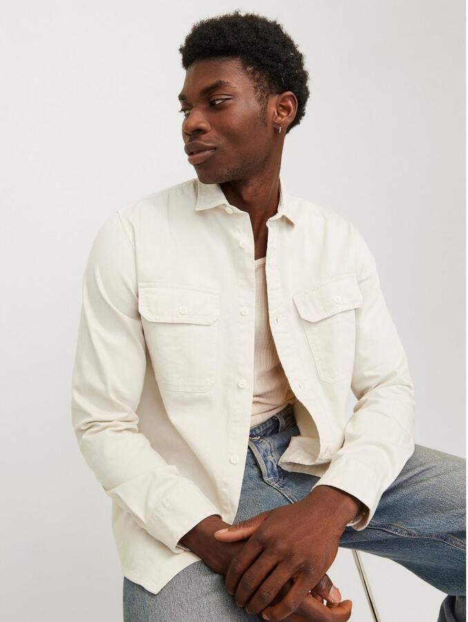 Jack & Jones Overhemd met lange mouwen JJETRAVIS SHIRT LS NOOS - Foto 4