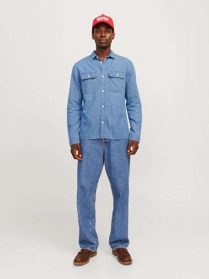 Jack & Jones Overhemd met lange mouwen JJETRAVIS SHIRT LS NOOS - Foto 5