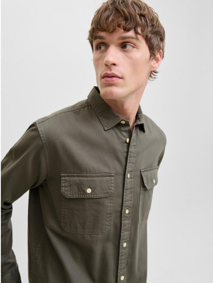 Jack & Jones Overhemd met lange mouwen JJETRAVIS SHIRT LS NOOS - Foto 4