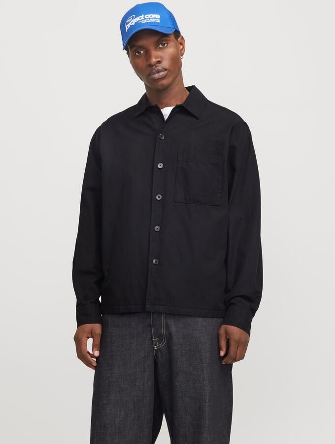 Jack & Jones Overhemd met lange mouwen JJEURBAN EDGE OVERSHIRT LS SN - Foto 7