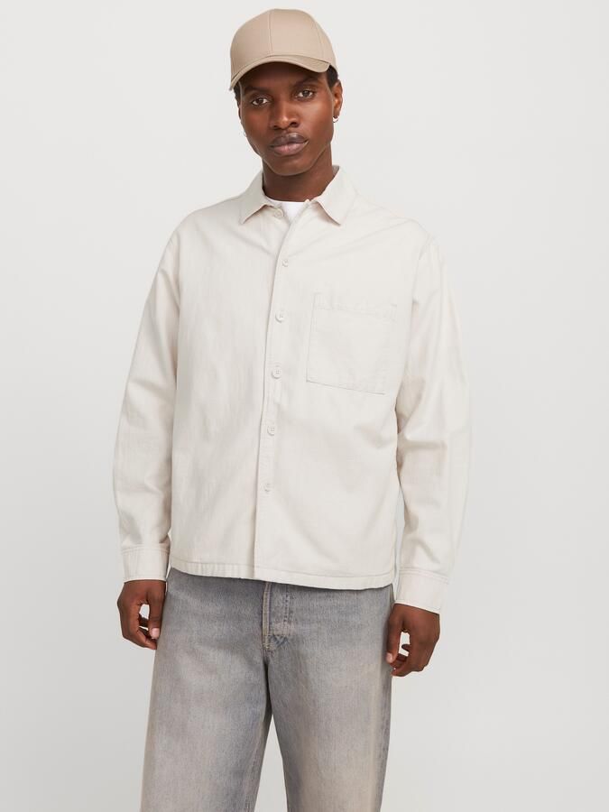 Jack & Jones Overhemd met lange mouwen JJEURBAN EDGE OVERSHIRT LS SN - Foto 8