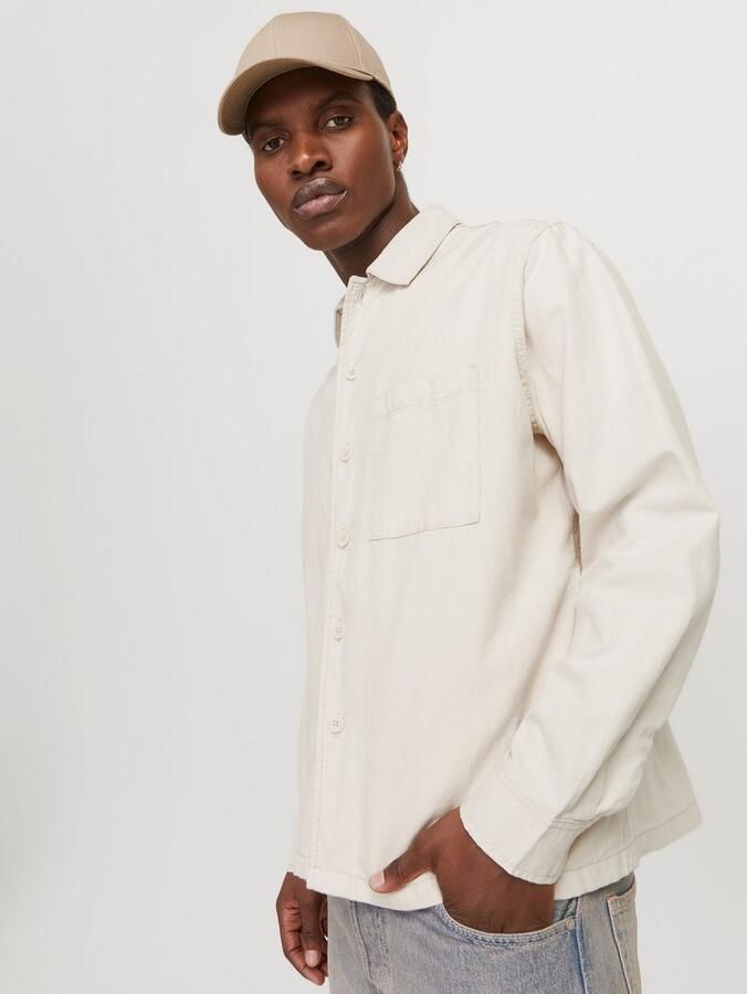 Jack & Jones Overhemd met lange mouwen JJEURBAN EDGE OVERSHIRT LS SN - Foto 5