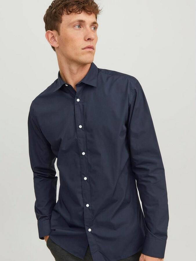 Jack & Jones Overhemd met lange mouwen JJJOE SHIRT LS PLAIN - Foto 4