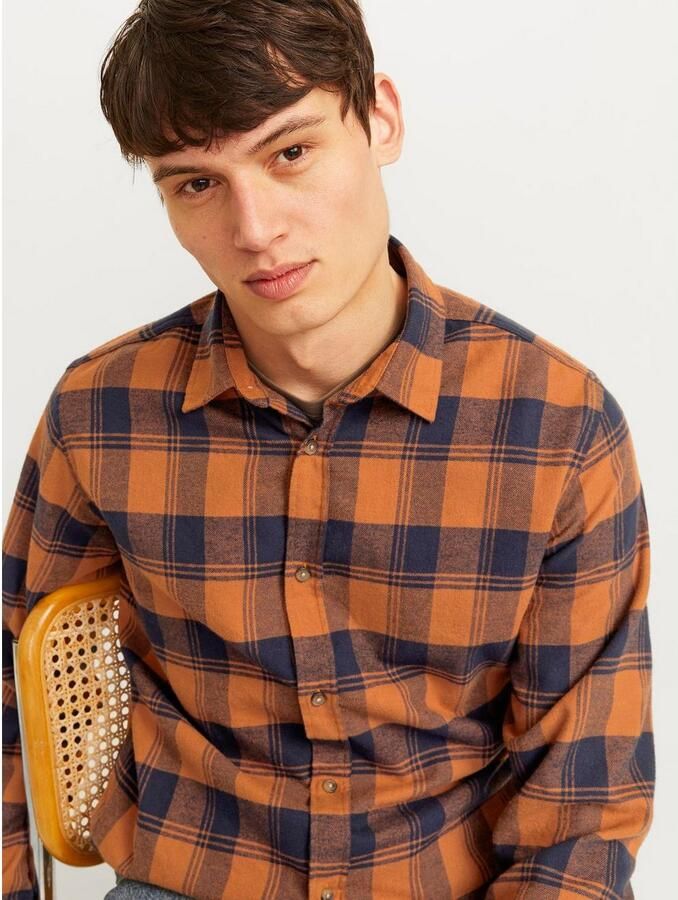 Jack & Jones Overhemd met lange mouwen JJJOSHUA FALL BUFFALO SHIRT LS - Foto 3
