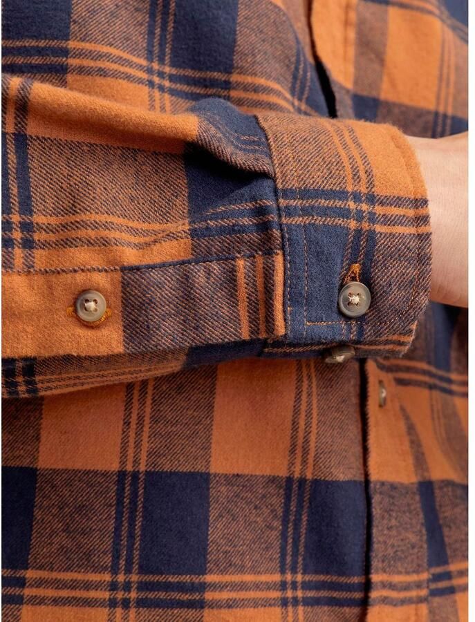 Jack & Jones Overhemd met lange mouwen JJJOSHUA FALL BUFFALO SHIRT LS