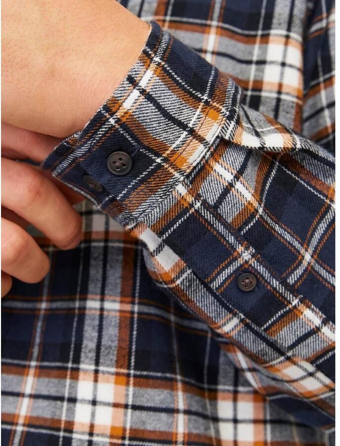 Jack & jones Regular fit vrijetijdsoverhemd met kentkraag model 'JOSHUA'