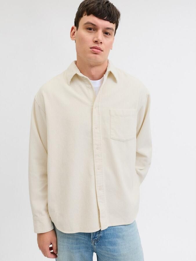 Jack & Jones Overhemd met lange mouwen JORINWOOD OVERSIZED CORD SHIRT LS - Foto 3