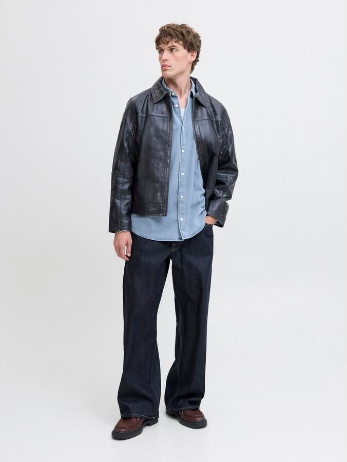 Jack & Jones Overhemd met lange mouwen JORNORREBRO DENIM SHIRT LS SN - Foto 5