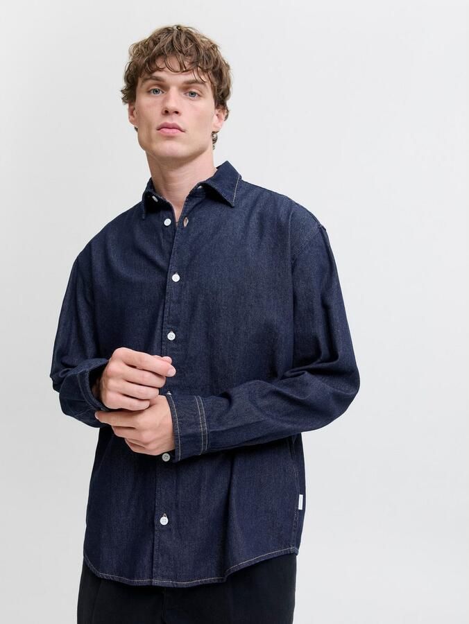Jack & Jones Overhemd met lange mouwen JORNORREBRO DENIM SHIRT LS SN - Foto 6