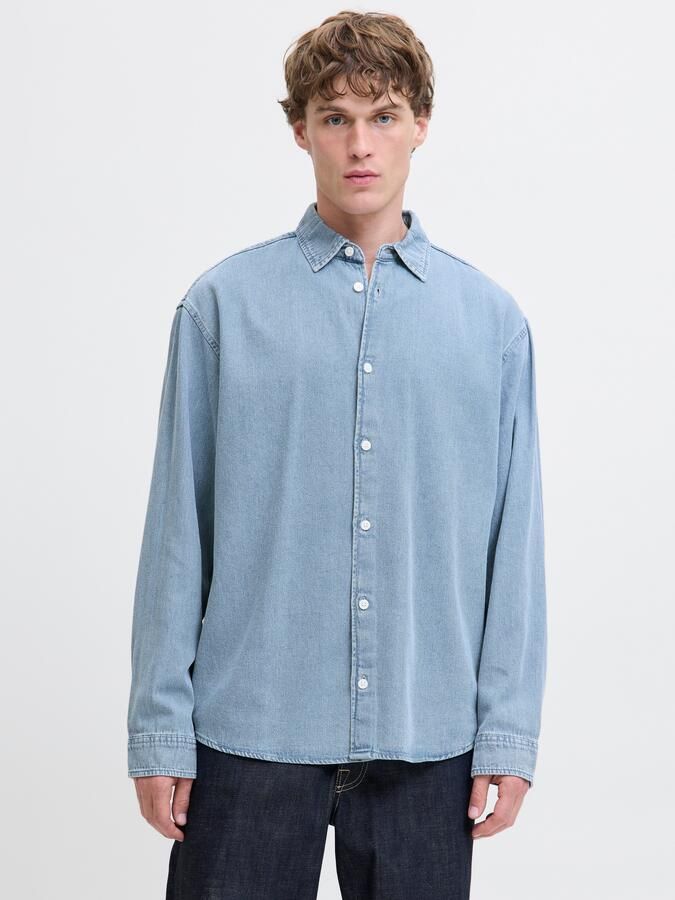 Jack & Jones Overhemd met lange mouwen JORNORREBRO DENIM SHIRT LS SN - Foto 8