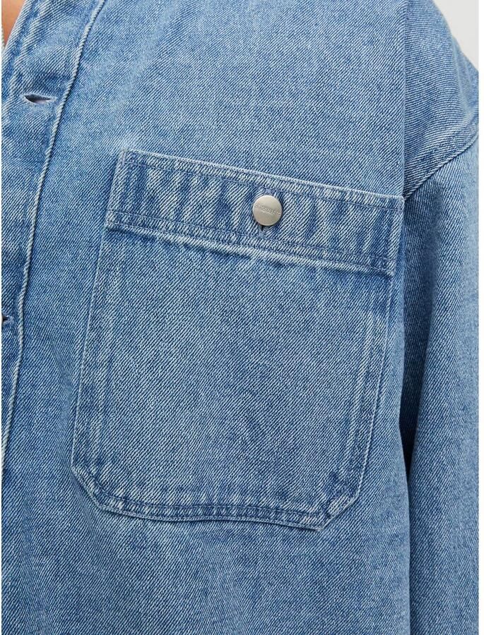 Jack & Jones Overhemd met lange mouwen JORSANTORINI DENIM OVERSHIRT LS SN - Foto 2