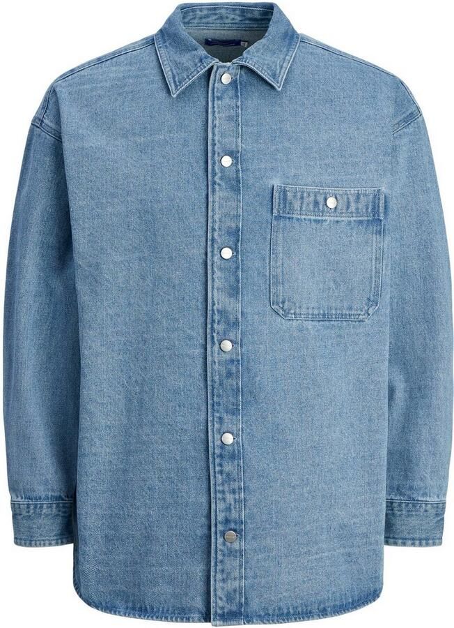 Jack & Jones Overhemd met lange mouwen JORSANTORINI DENIM OVERSHIRT LS SN - Foto 6