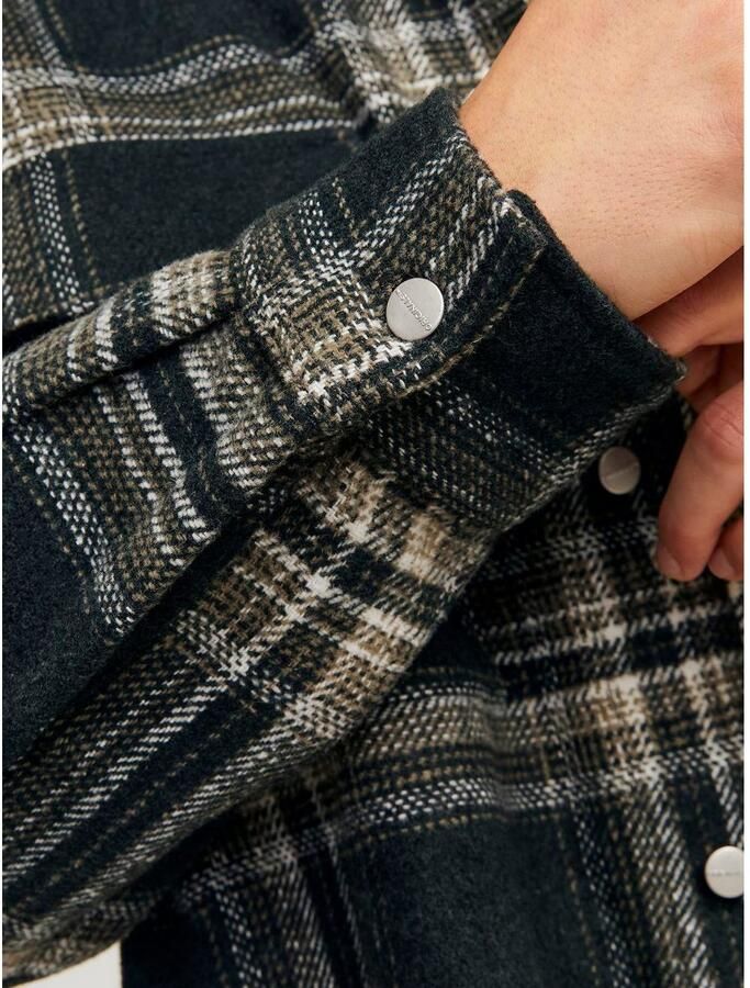 Jack & Jones Overhemd met lange mouwen JORVESTERBRO CHECK OVERSHIRT LS SN