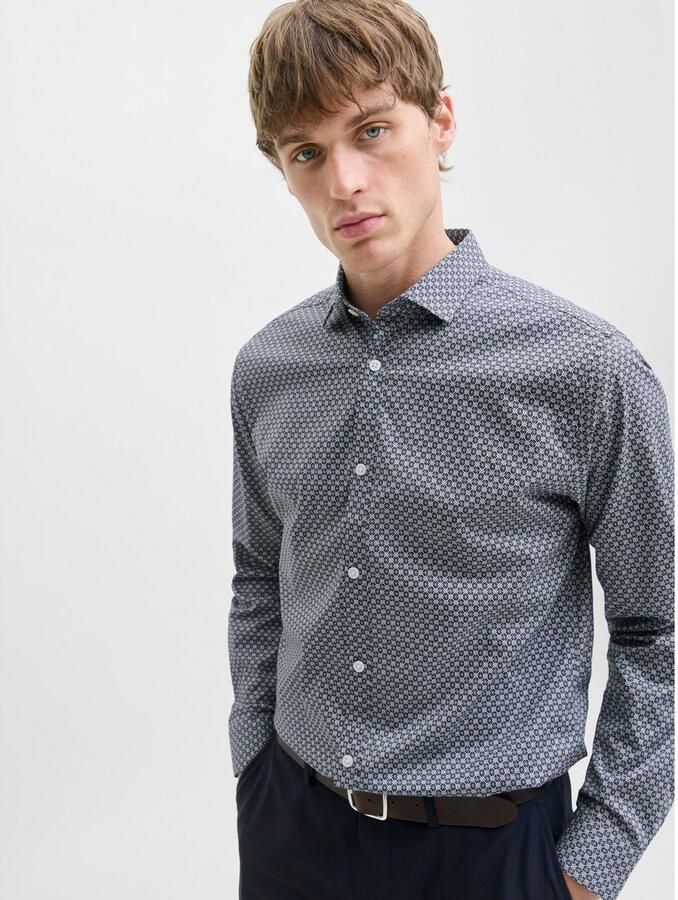 Jack & Jones Overhemd met lange mouwen JPRBLABLACKPOOL STRETCH AOP LS SHIRT SN - Foto 3