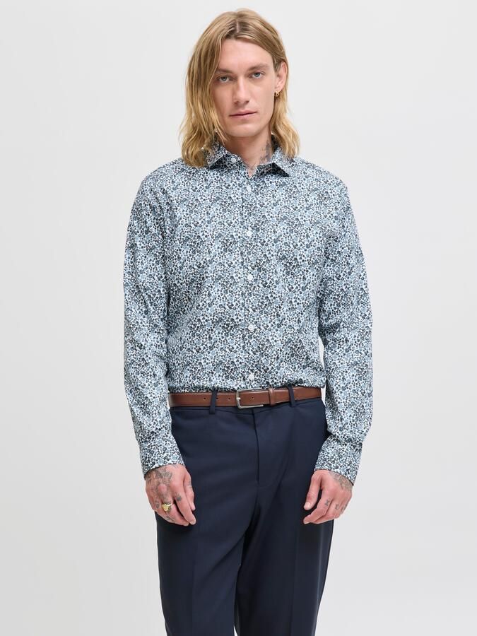Jack & Jones Overhemd met lange mouwen JPRBLABLACKPOOL STRETCH AOP LS SHIRT SN - Foto 7