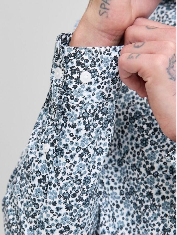 Jack & Jones Overhemd met lange mouwen JPRBLABLACKPOOL STRETCH AOP LS SHIRT SN - Foto 3