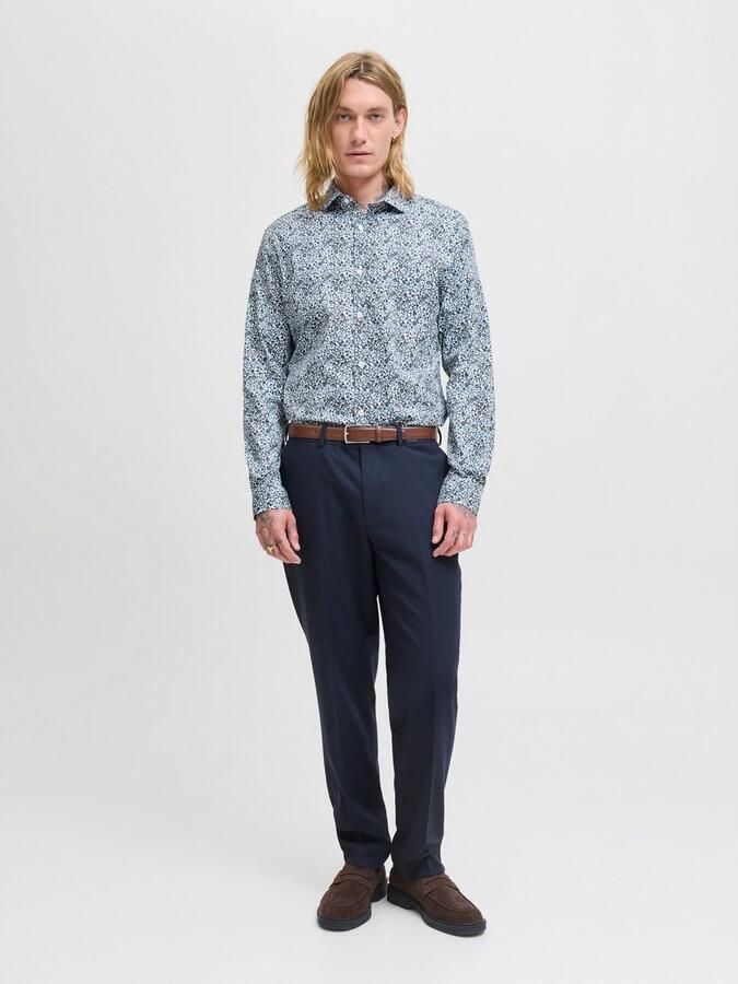 Jack & Jones Overhemd met lange mouwen JPRBLABLACKPOOL STRETCH AOP LS SHIRT SN - Foto 4