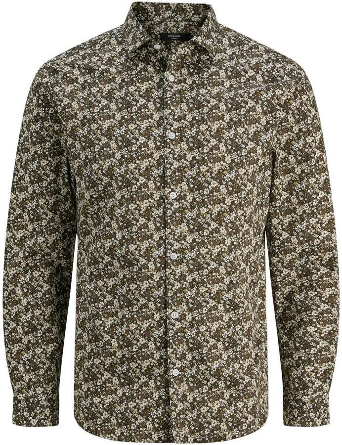 Jack & Jones Overhemd met lange mouwen JPRBLABLACKPOOL STRETCH AOP LS SHIRT SN