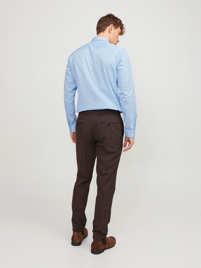 Jack & Jones Premium Slim fit vrijetijdsoverhemd met kentkraag model 'CARDIFF' - Foto 4