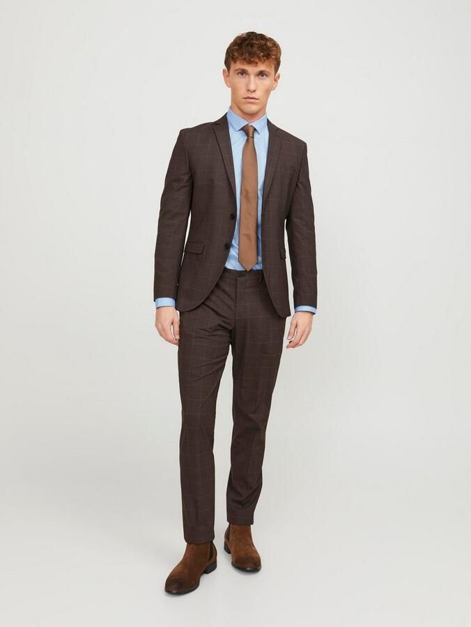 Jack & Jones Premium Slim fit vrijetijdsoverhemd met kentkraag model 'CARDIFF' - Foto 5