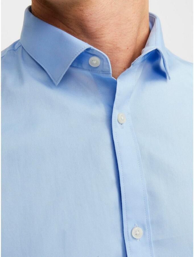 Jack & Jones Premium Slim fit vrijetijdsoverhemd met kentkraag model 'CARDIFF' - Foto 2