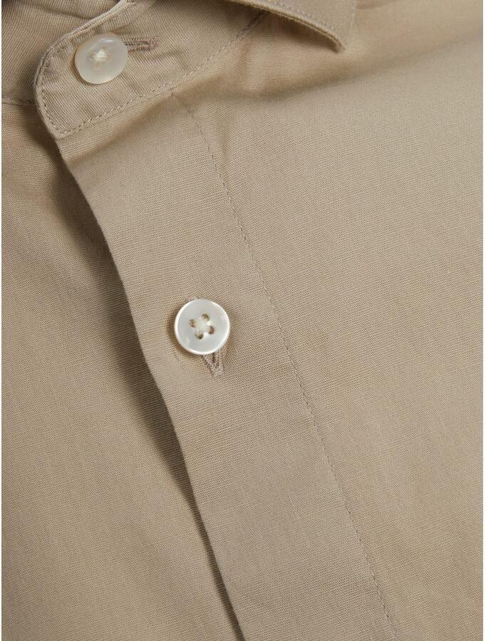 Jack & Jones Overhemd met lange mouwen JPRBLAJAXON met stretch en stijlvolle kraag effen slim fit web overhemdkraag ademend