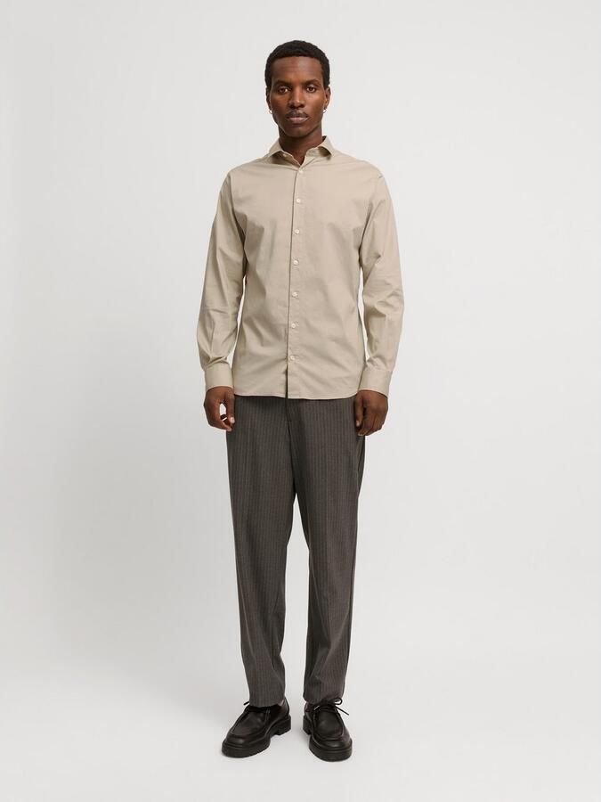 Jack & Jones Overhemd met lange mouwen JPRBLAJAXON met stretch en stijlvolle kraag effen slim fit web overhemdkraag ademend - Foto 6