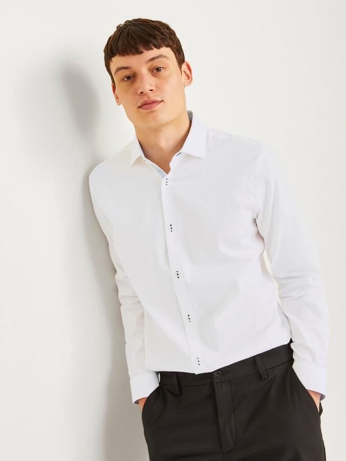 Jack & Jones Overhemd met lange mouwen JPRBLAPARKER DETAIL L S SHIRT NOOS - Foto 4