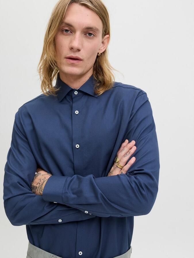 Jack & Jones Overhemd met lange mouwen JPRBLAPARKER DETAIL L S SHIRT NOOS - Foto 3