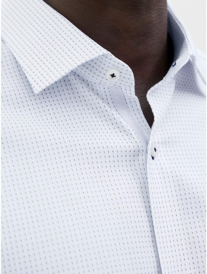 Jack & Jones Overhemd met lange mouwen JPRBLAPARKER DETAIL L S SHIRT NOOS