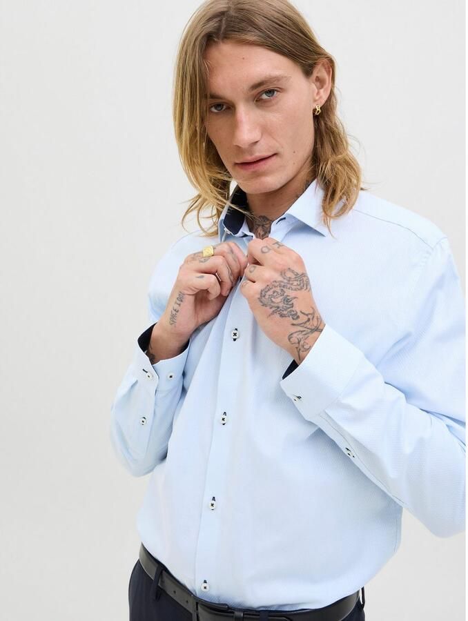Jack & Jones Overhemd met lange mouwen JPRBLAPARKER DETAIL L S SHIRT NOOS - Foto 4