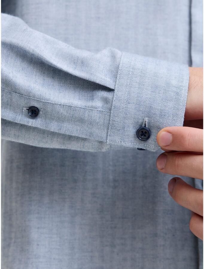 Jack & Jones Overhemd met lange mouwen JPRBLAPARKER MELANGE L S SHIRT BF - Foto 2