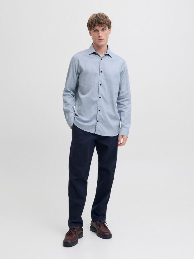 Jack & Jones Overhemd met lange mouwen JPRBLAPARKER MELANGE L S SHIRT BF - Foto 3