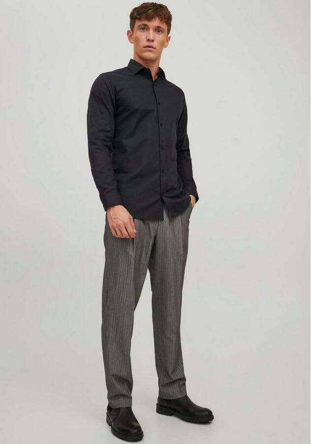 Jack & Jones Overhemd met lange mouwen JPRBLAPARKER Slim Fit overhemd ademend ideaal voor dagelijks gebruik - Foto 5