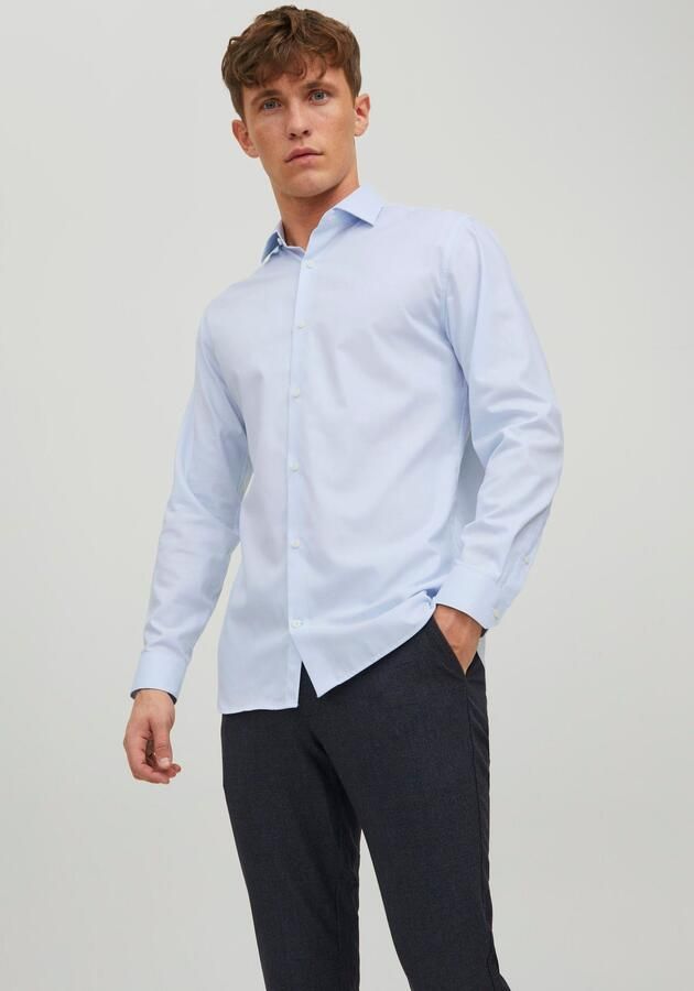 Jack & Jones Overhemd met lange mouwen JPRBLAPARKER Slim Fit overhemd ademend ideaal voor dagelijks gebruik - Foto 2