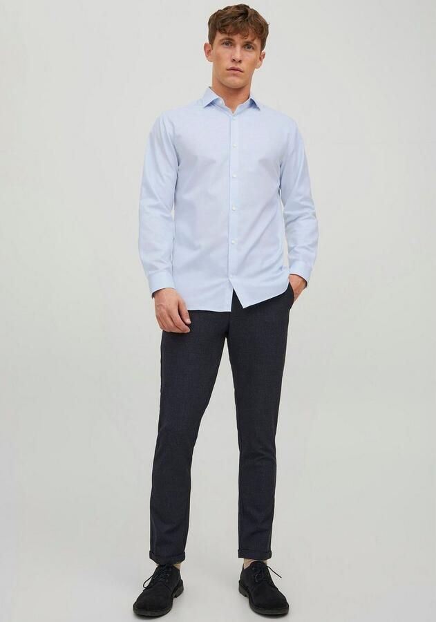 Jack & Jones Overhemd met lange mouwen JPRBLAPARKER Slim Fit overhemd ademend ideaal voor dagelijks gebruik - Foto 5