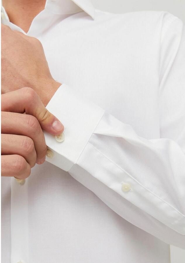 Jack & Jones Overhemd met lange mouwen JPRBLAPARKER Slim Fit overhemd ademend ideaal voor dagelijks gebruik - Foto 5