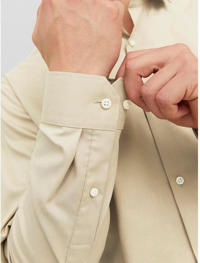 Jack & Jones Overhemd met lange mouwen JPRBLAPARKER Slim Fit overhemd ademend ideaal voor dagelijks gebruik