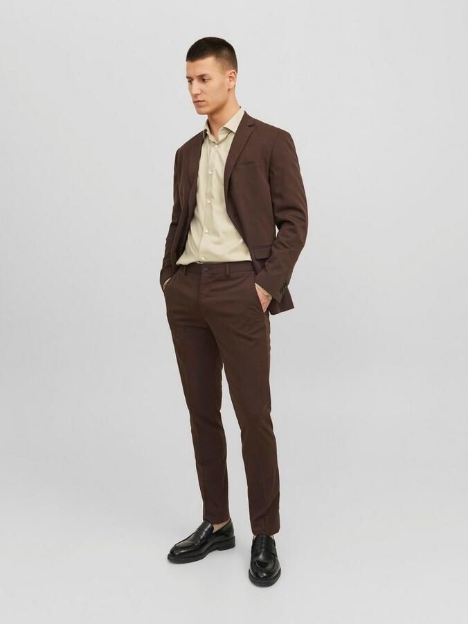 Jack & Jones Overhemd met lange mouwen JPRBLAPARKER Slim Fit overhemd ademend ideaal voor dagelijks gebruik - Foto 4