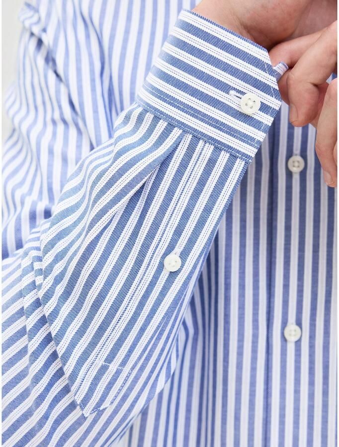 Jack & Jones Overhemd met lange mouwen JPRBLAPARKER Slim Fit overhemd ade d ideaal voor dagelijks gebruik - Foto 4