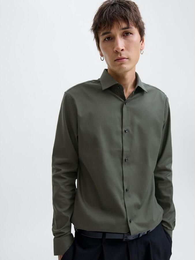 Jack & Jones Overhemd met lange mouwen JPRBLAPARKER Slim Fit overhemd ade d ideaal voor dagelijks gebruik - Foto 3