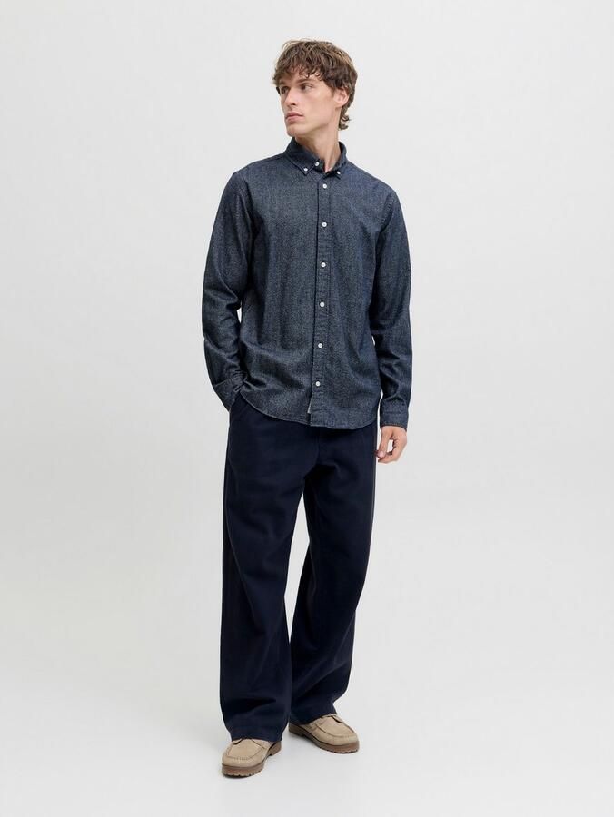 Jack & Jones Overhemd met lange mouwen JPRBLUBARKLEY FLANNEL X-MAS L S SHIRT CH