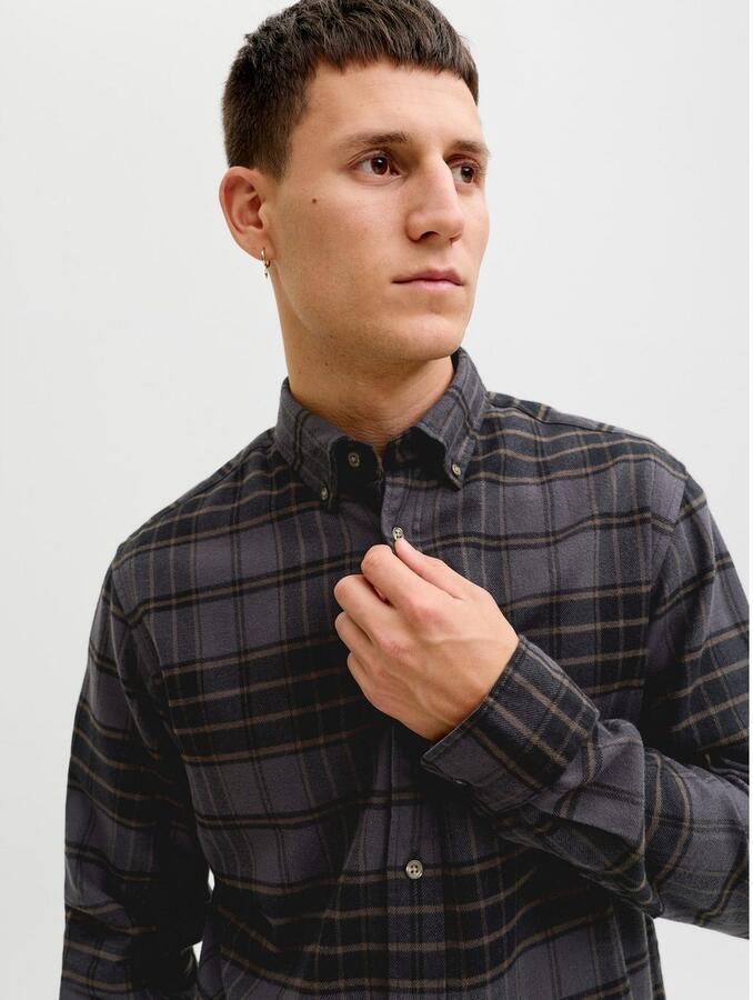 Jack & Jones Overhemd met lange mouwen JPRBLUBARKLEY FLANNEL X-MAS L S SHIRT CH - Foto 3
